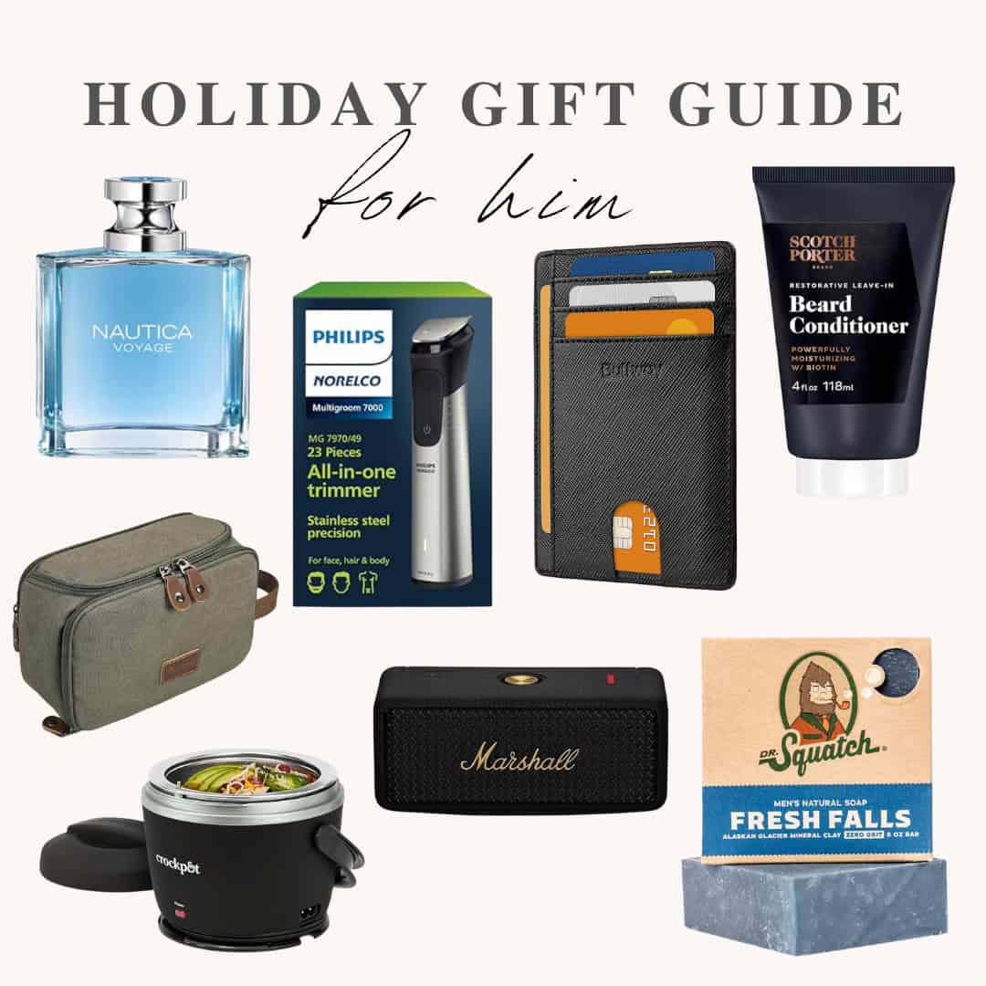 holiday gift guide for him