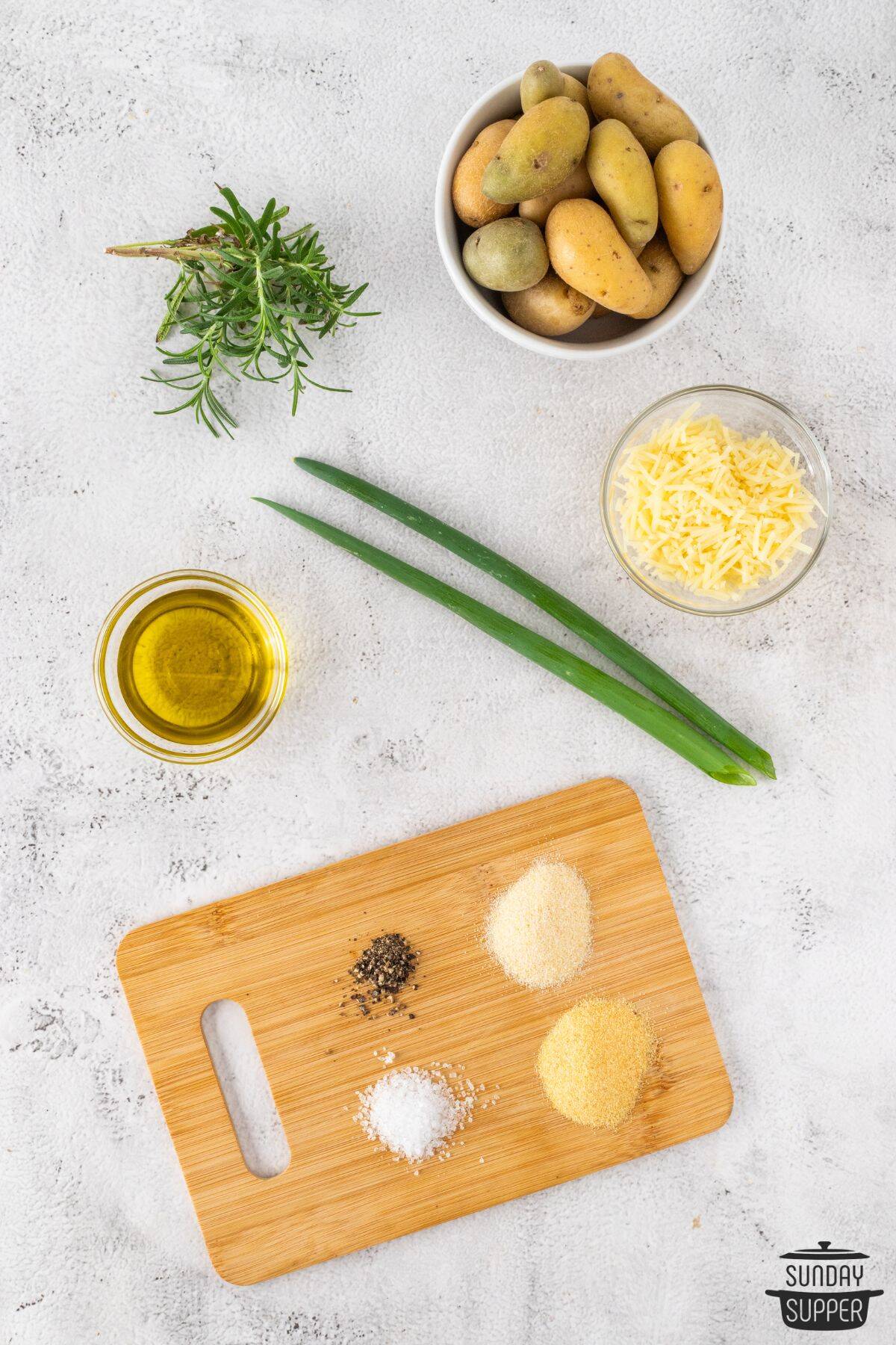ingredients to air fry baby potatoes