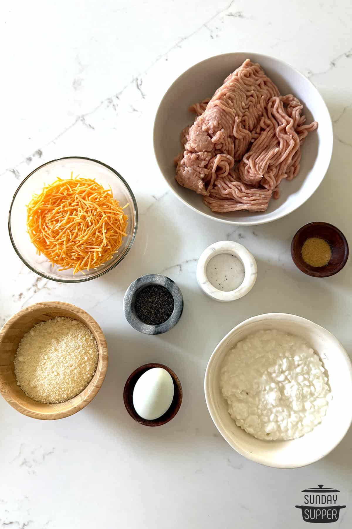 ingredients to make chicken bites