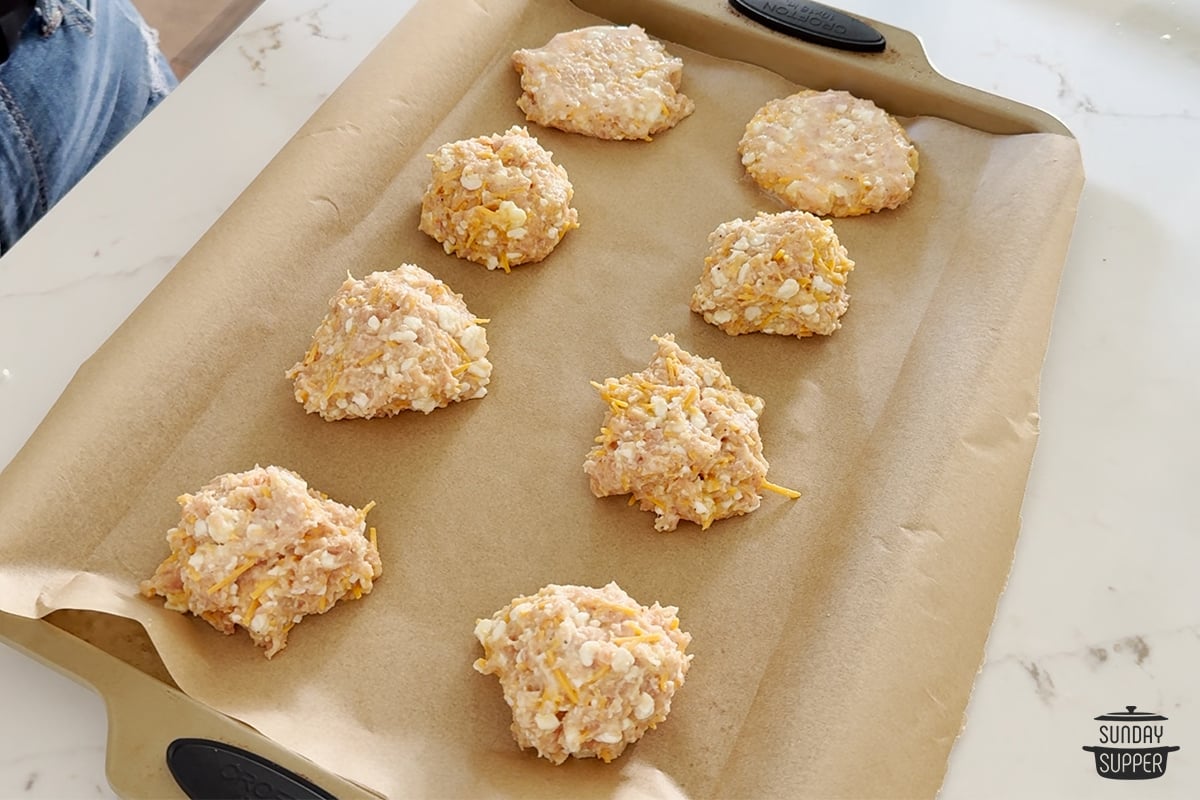 chicken bites ready to bake