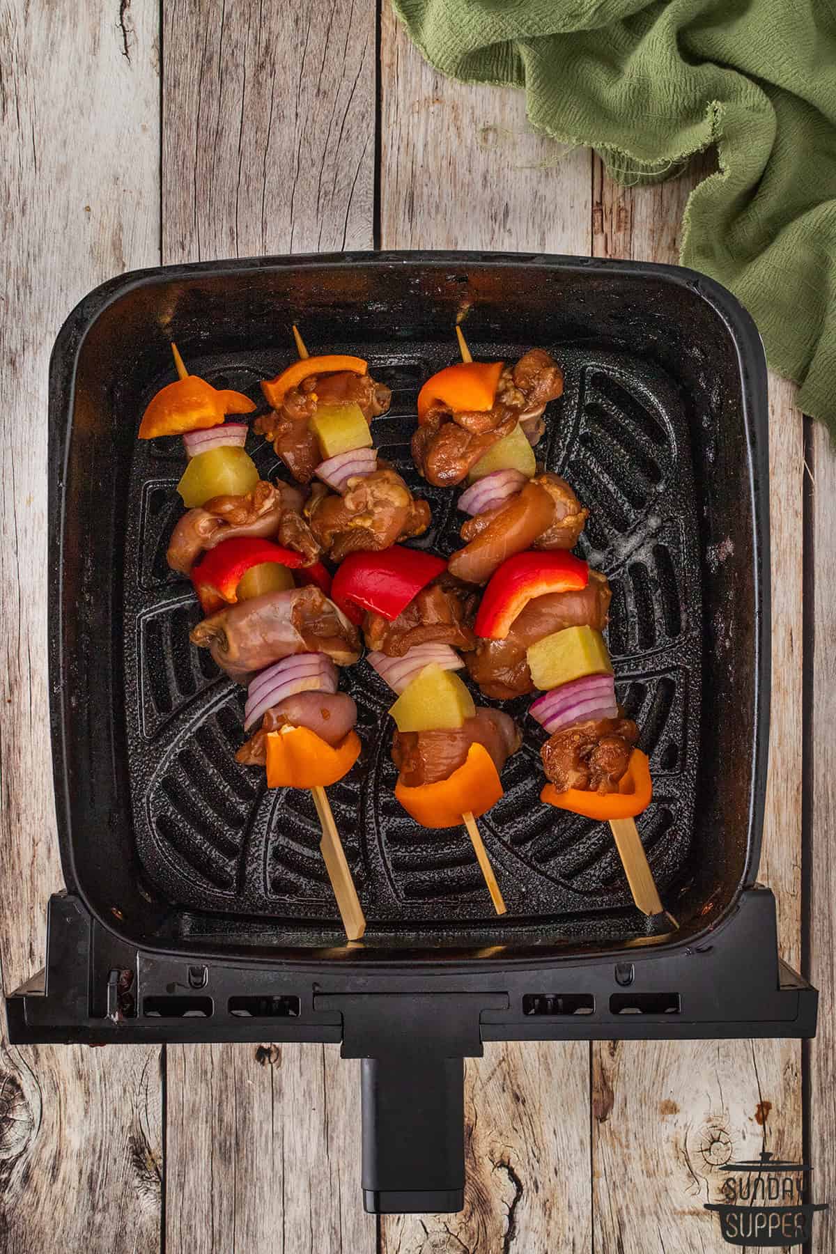 chicken skewers in the air fryer