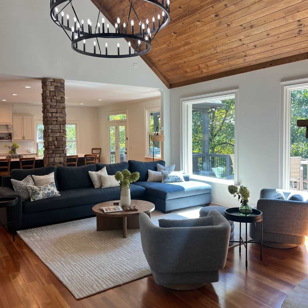 GA house living room