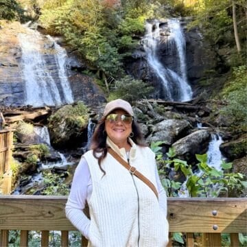 isabel and waterfall