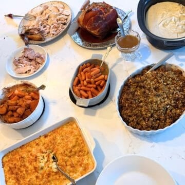 thanksgiving spread