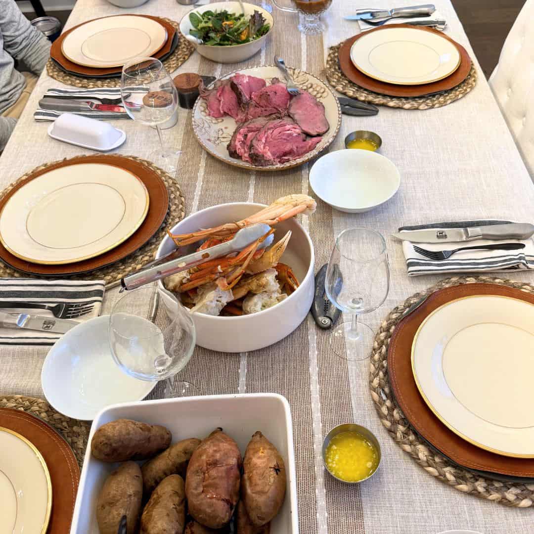 christmas dinner round two