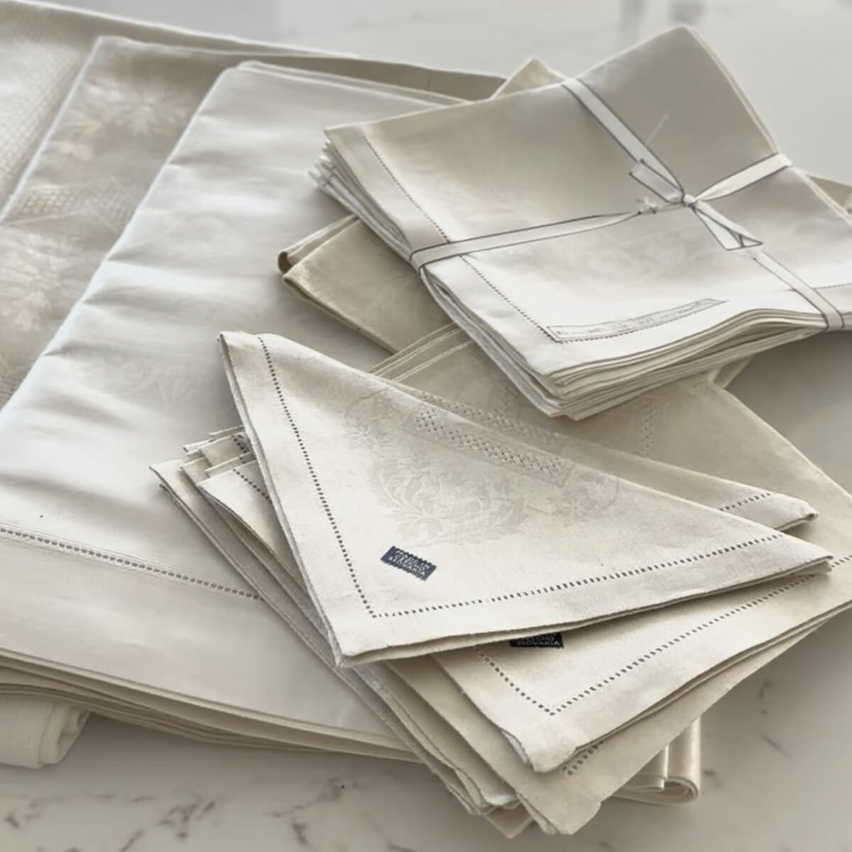 linens isabel found at the estate sale