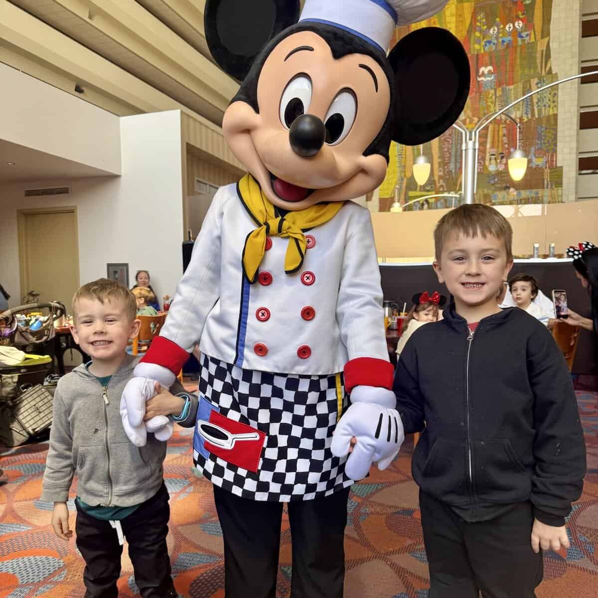 rory and aiden at Disney